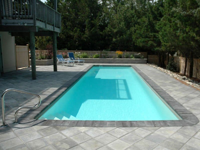 square lap pool